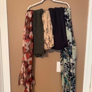All 5 for $8 or $2 each! Lots of scarves.